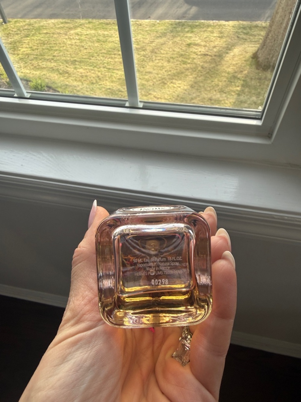 Twilly d'Hermes Eau de Parfum Bottle - Amber & Black. 50 ml. 1.6 fl oz. Used 6X - Picture 3 of 5